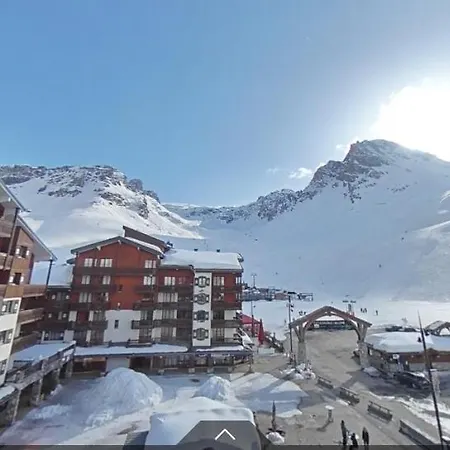 Tignes Rond Point Des Pistes Vue Panoramique Au Soleil Apartment Exterior photo