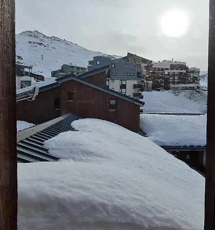 Tignes Rond Point Des Pistes Vue Panoramique Au Soleil Apartment Exterior photo